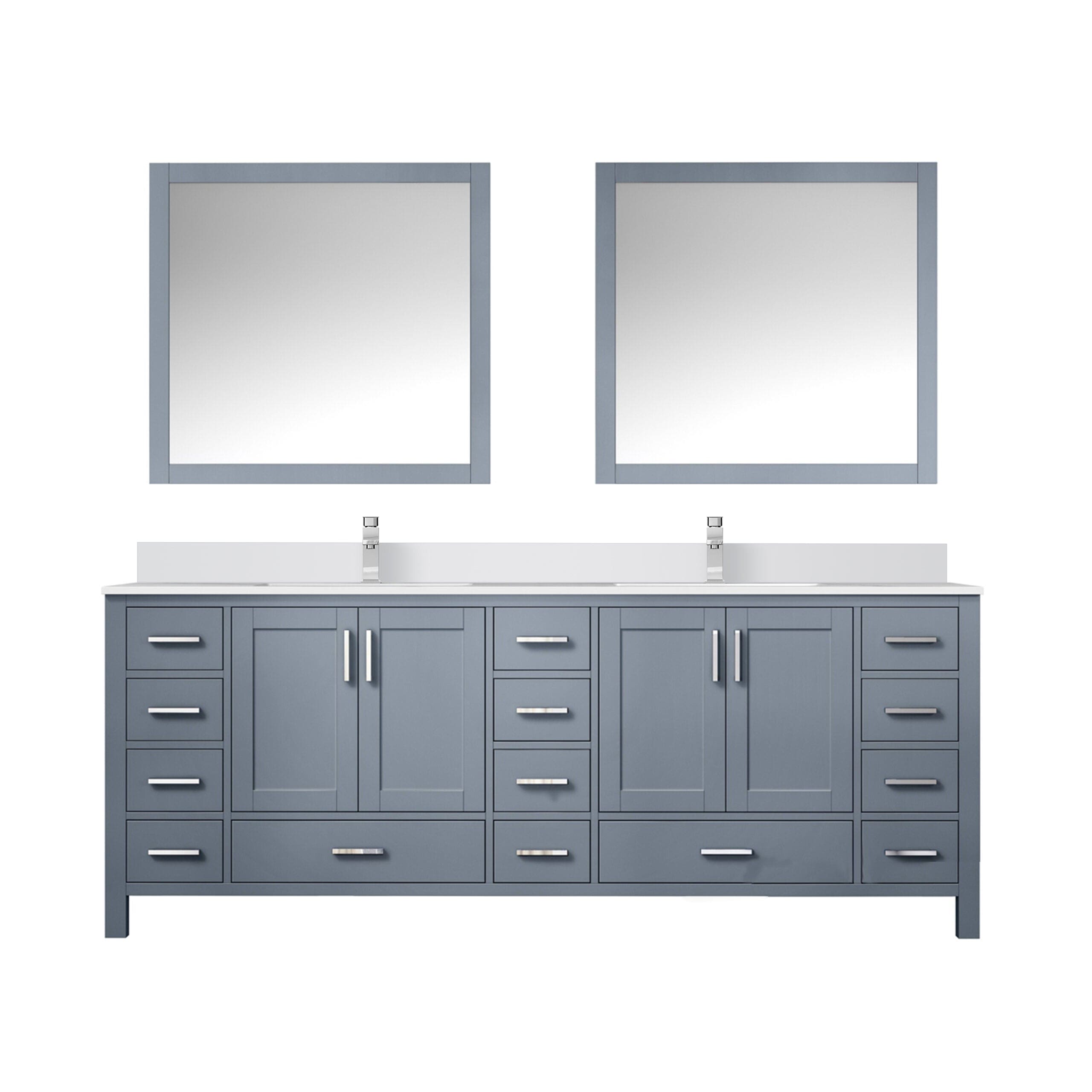 Jacques 84" x 22" Double Bath Vanity Bathroom Vanity - Shop at Home Craft Studio - 30
