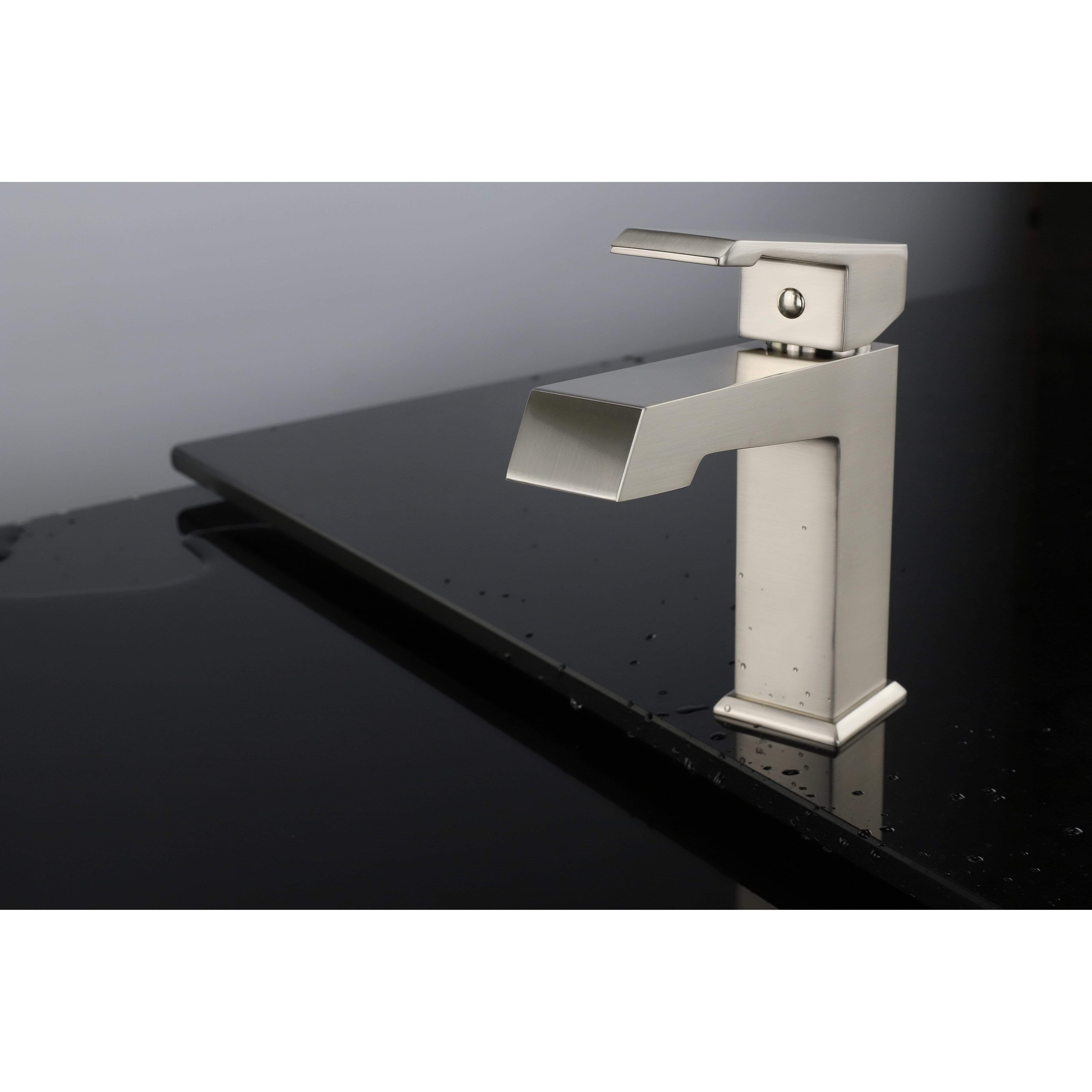 Labaro Single Hole Brass Bathroom Faucet Faucet - Shop at Home Craft Studio - 3