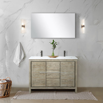 Lafarre 48" Rustic Acacia Double Bathroom Vanity Bathroom Vanity - Shop at Home Craft Studio - 14