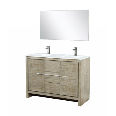 Lafarre 48" Rustic Acacia Double Bathroom Vanity Bathroom Vanity - Shop at Home Craft Studio - 16