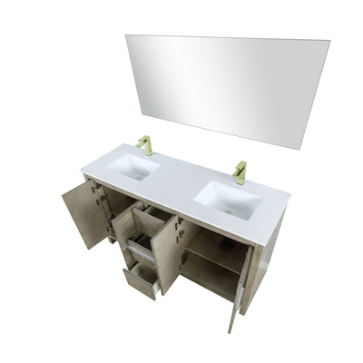 Lafarre 60" Rustic Acacia Double Bathroom Vanity Bathroom Vanity - Shop at Home Craft Studio - 7