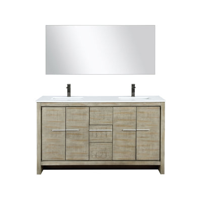 Lafarre 60" Rustic Acacia Double Bathroom Vanity Bathroom Vanity - Shop at Home Craft Studio - 15