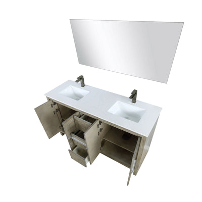 Lafarre 60" Rustic Acacia Double Bathroom Vanity Bathroom Vanity - Shop at Home Craft Studio - 17
