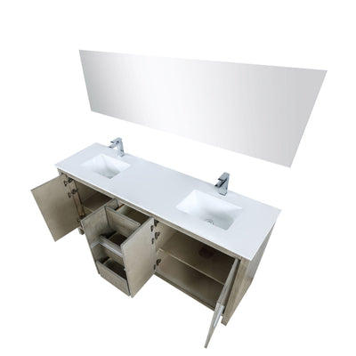 Lafarre 72" Rustic Acacia Double Bathroom Vanity Bathroom Vanity - Shop at Home Craft Studio - 10
