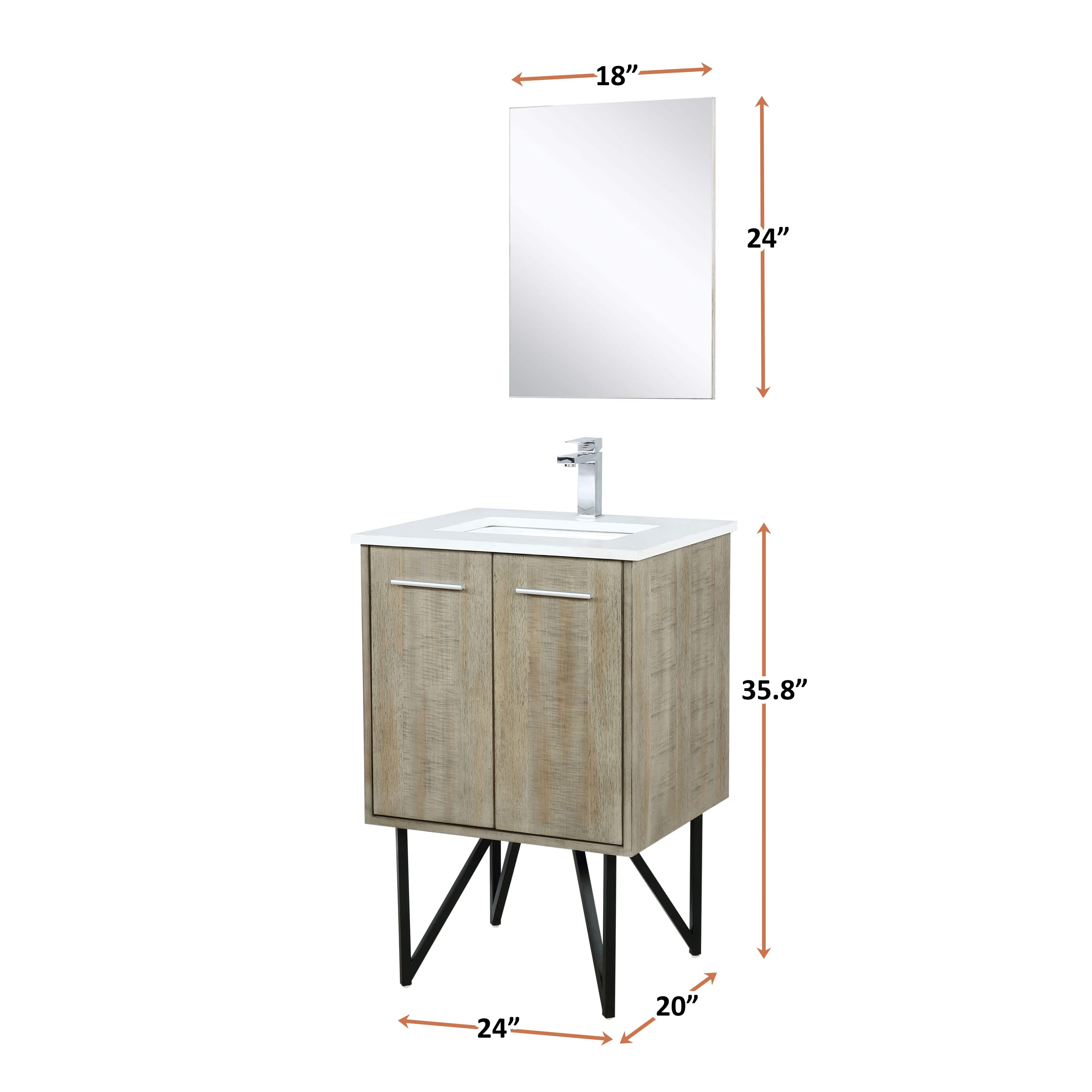 Lancy  24" Bathroom Vanity Bathroom Vanity - Shop at Home Craft Studio - 13