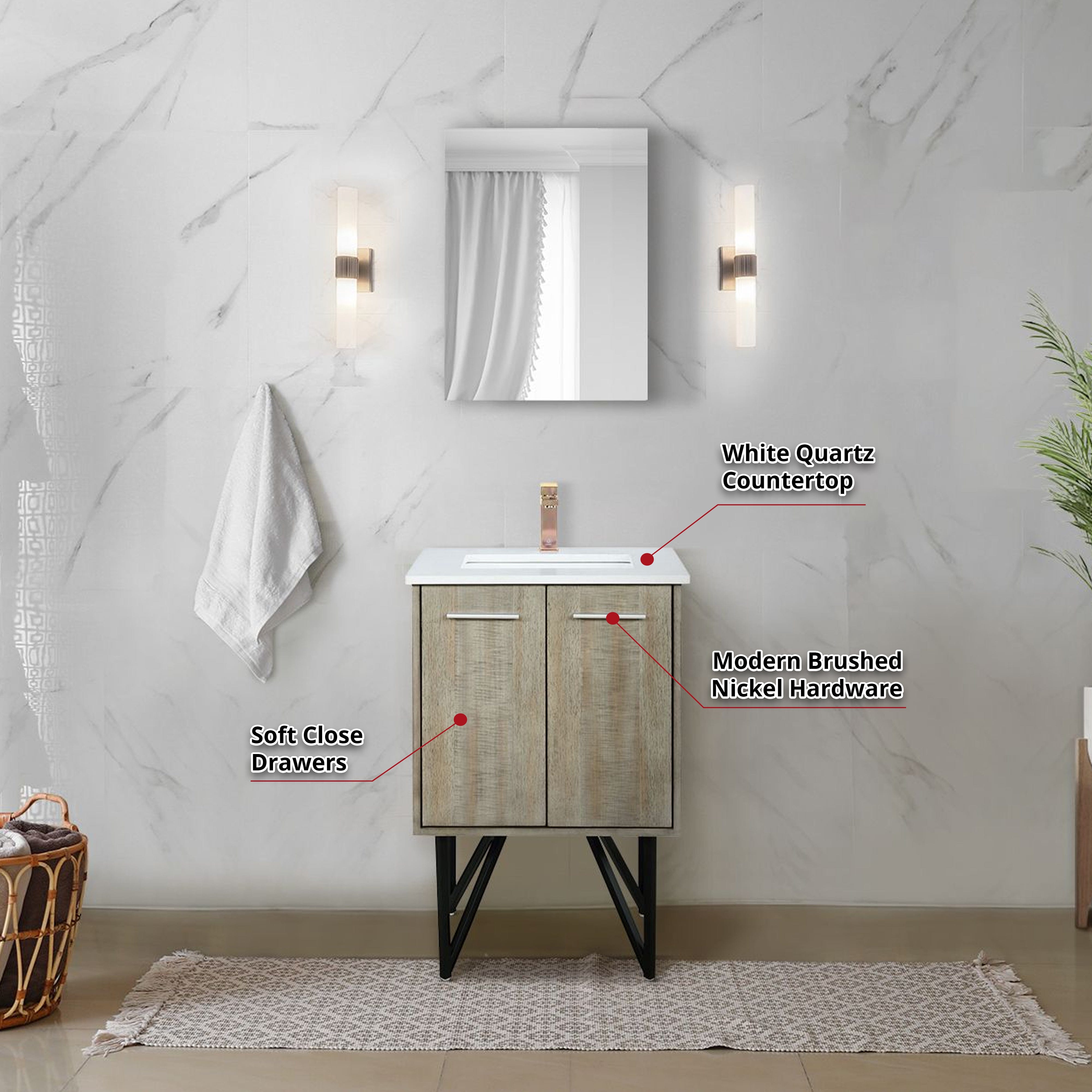 Lancy  24" Bathroom Vanity Bathroom Vanity - Shop at Home Craft Studio - 26