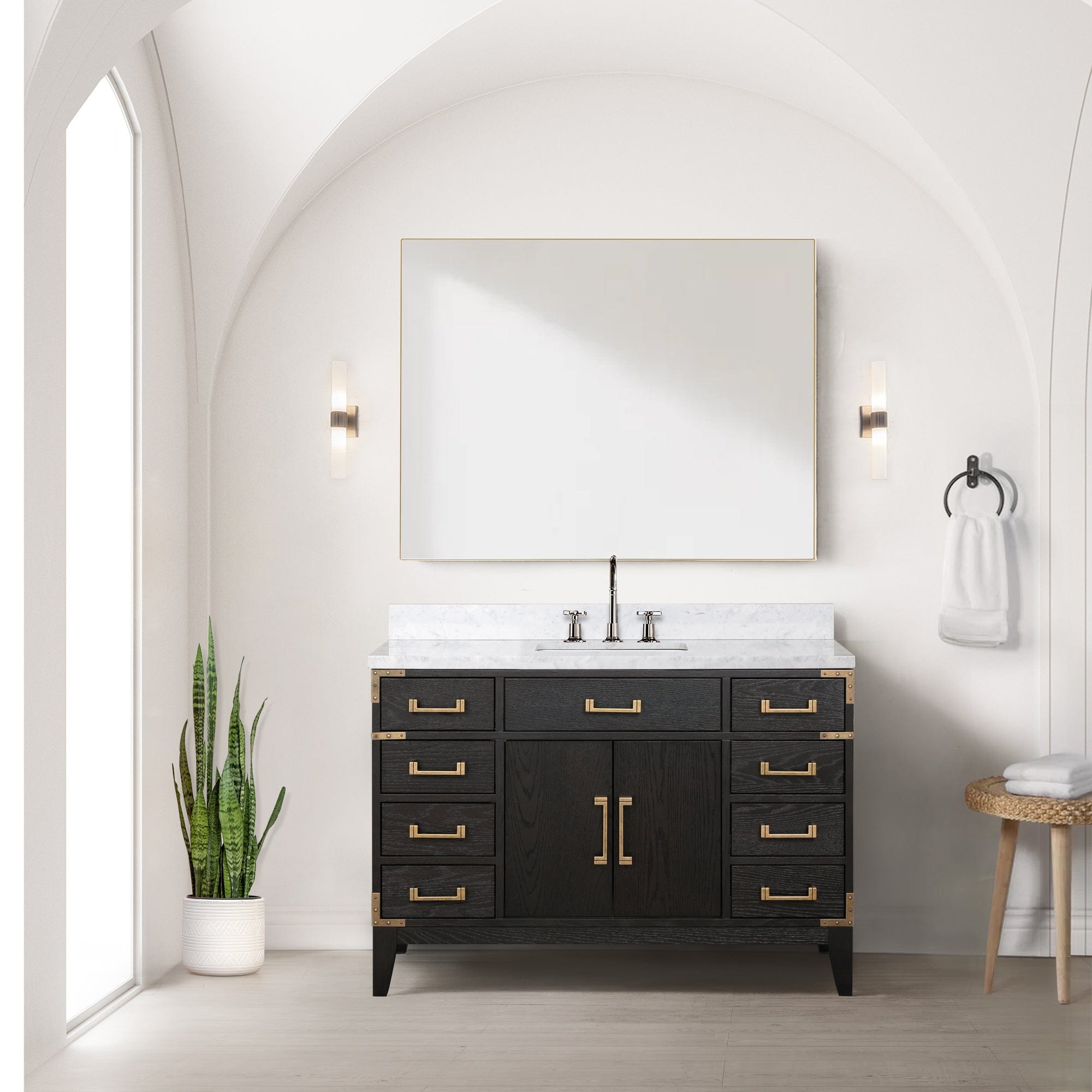 Laurel 48" x 22" Single Bath Vanity Bathroom Vanity - Shop at Home Craft Studio - 2