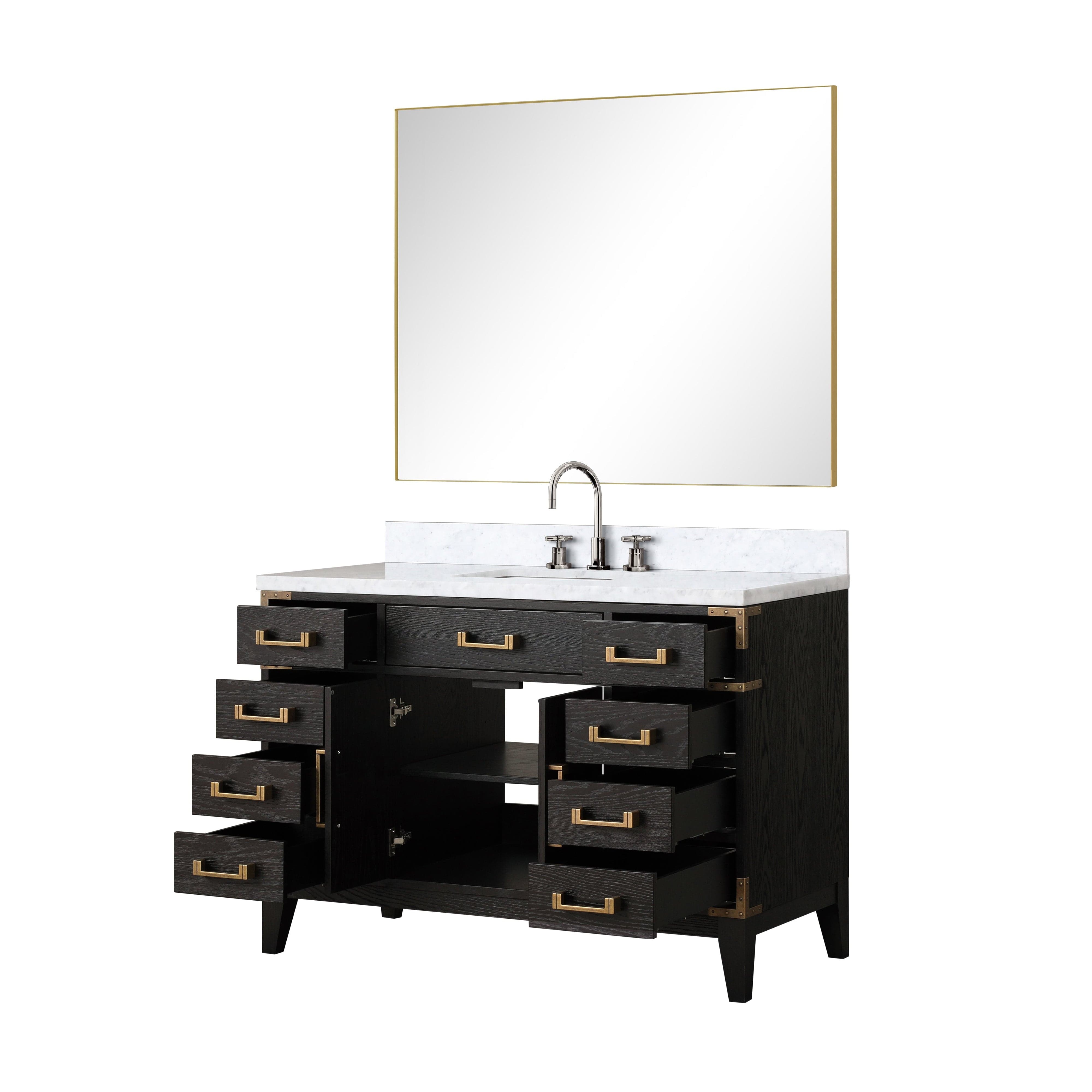 Laurel 48" x 22" Single Bath Vanity Bathroom Vanity - Shop at Home Craft Studio - 5