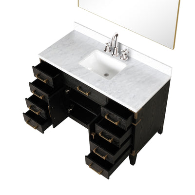 Laurel 48" x 22" Single Bath Vanity Bathroom Vanity - Shop at Home Craft Studio - 6
