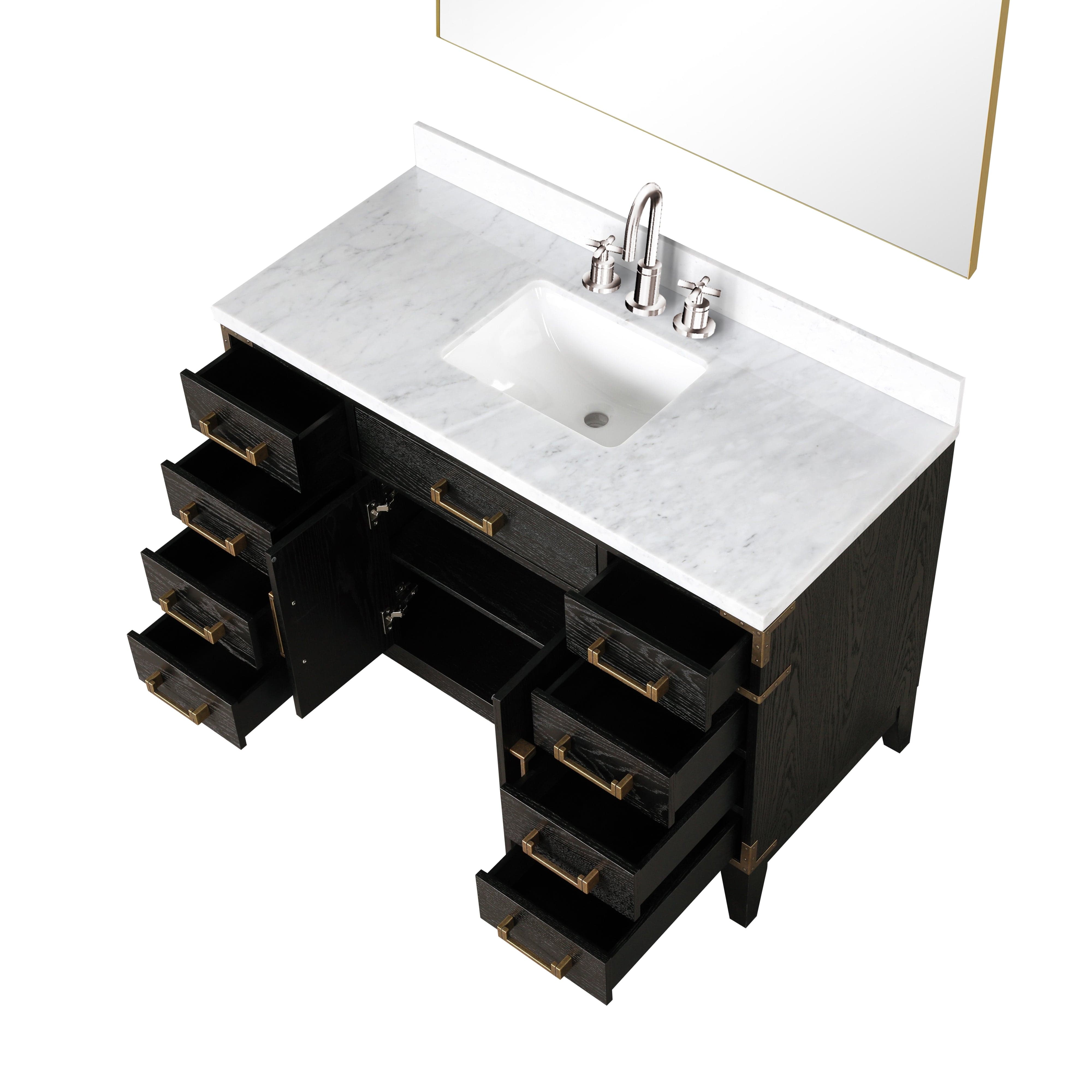 Laurel 48" x 22" Single Bath Vanity Bathroom Vanity - Shop at Home Craft Studio - 6