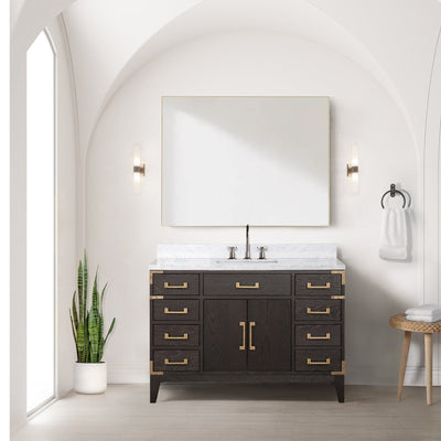 Laurel 48" x 22" Single Bath Vanity Bathroom Vanity - Shop at Home Craft Studio - 9
