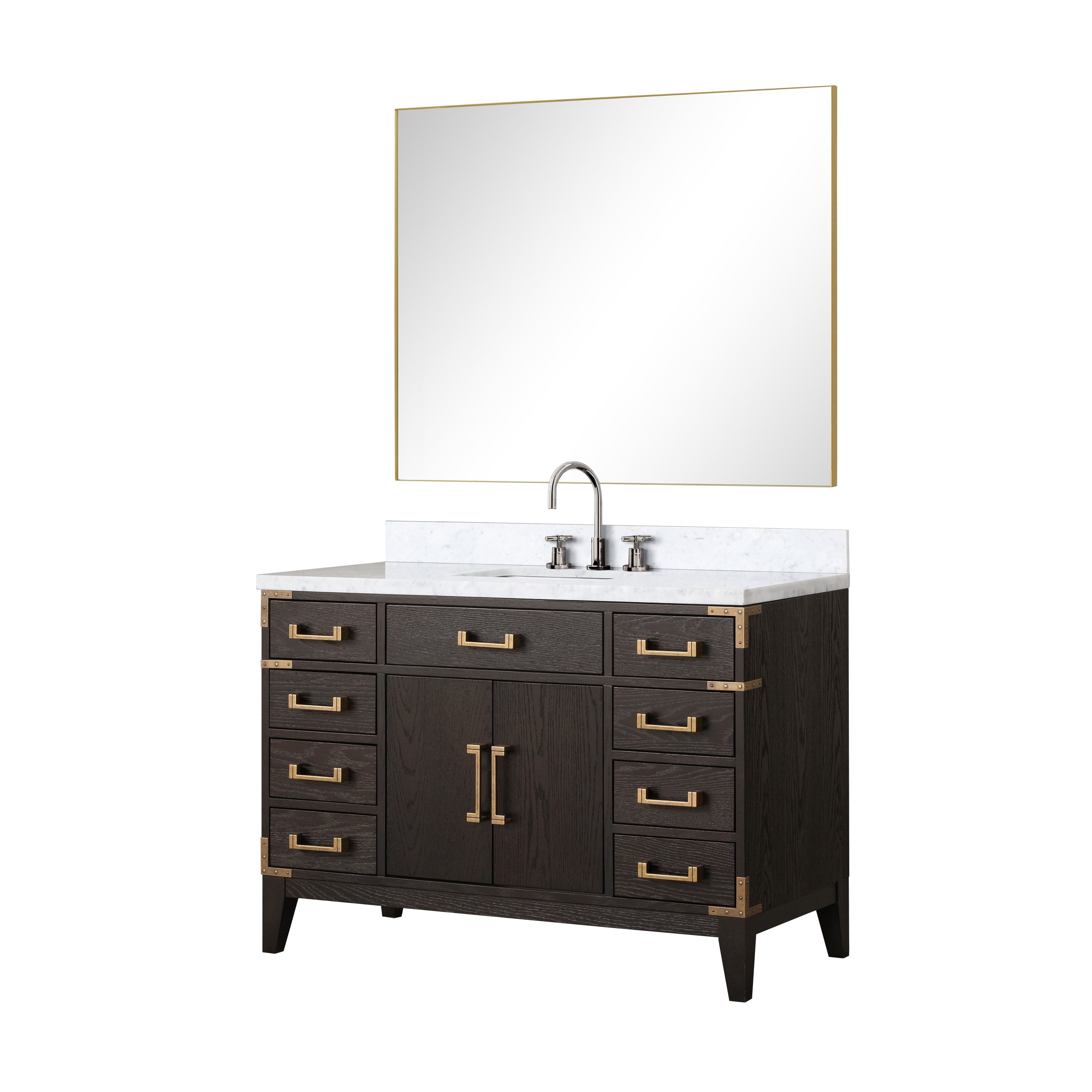 Laurel 48" x 22" Single Bath Vanity Bathroom Vanity - Shop at Home Craft Studio - 11