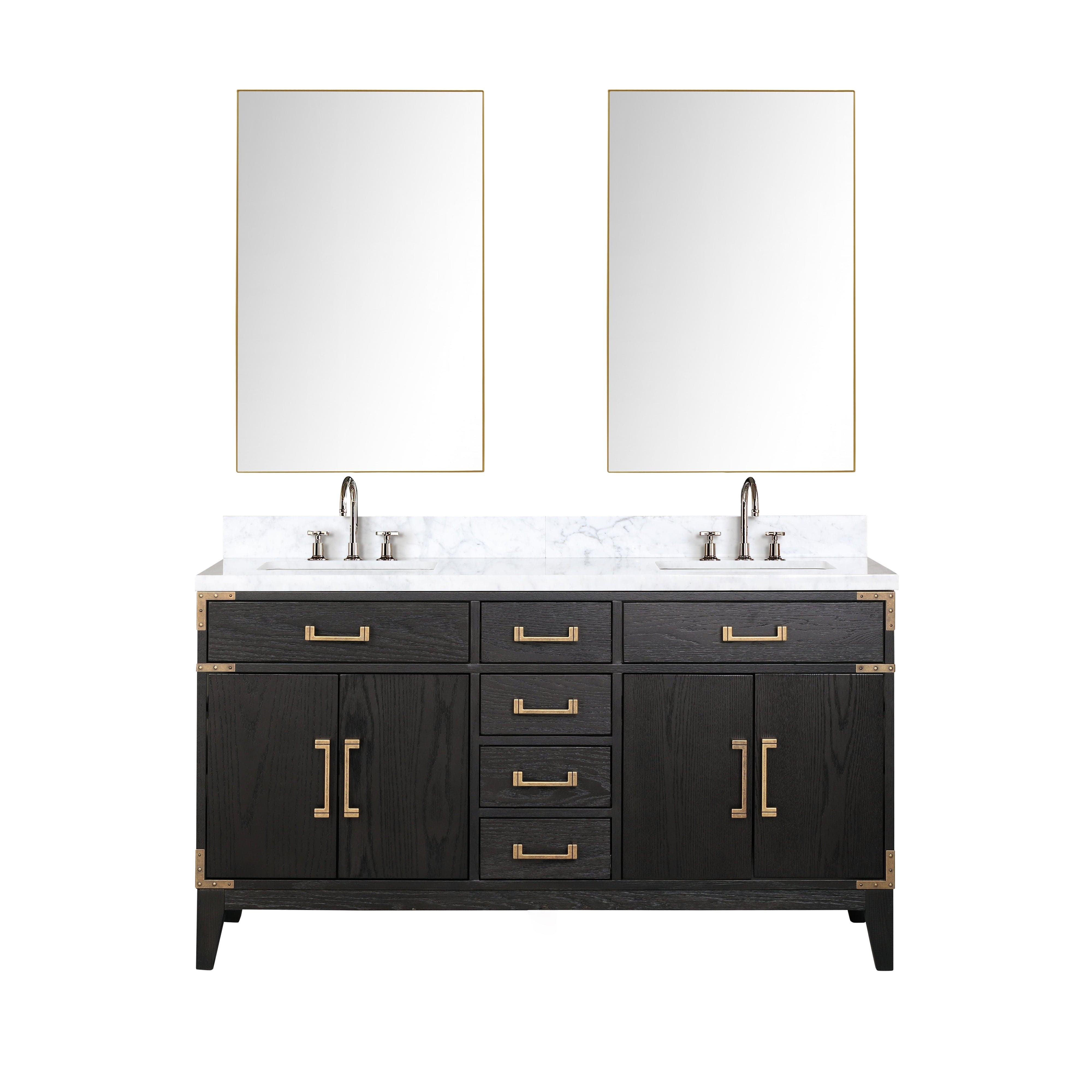 Laurel 60" x 22" Double Bath Vanity Bathroom Vanity - Shop at Home Craft Studio - 3