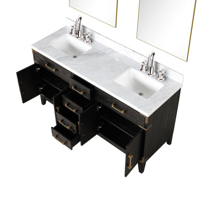 Laurel 60" x 22" Double Bath Vanity Bathroom Vanity - Shop at Home Craft Studio - 6
