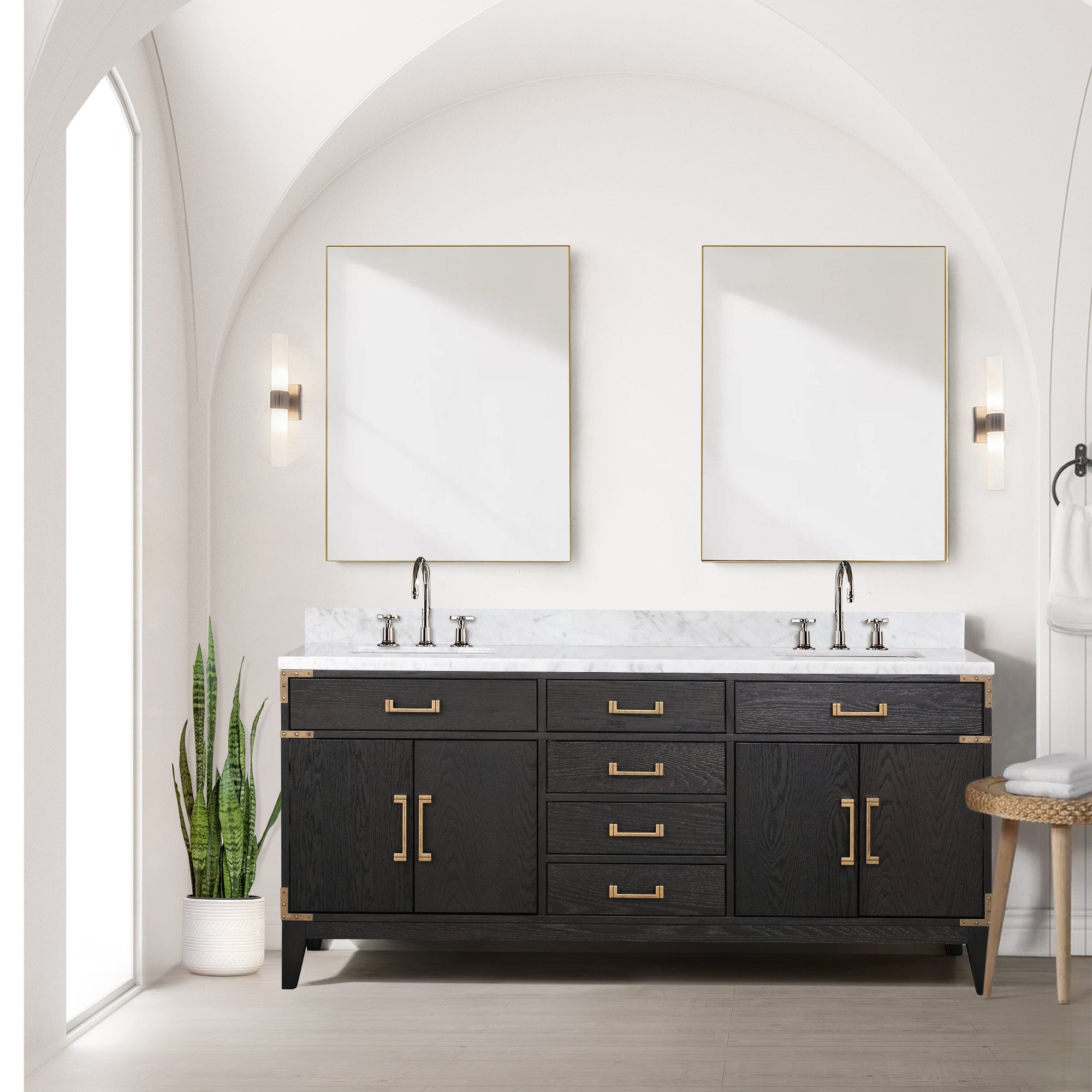 Laurel 72 " x 22" Double Bath Vanity Bathroom Vanity - Shop at Home Craft Studio - 3