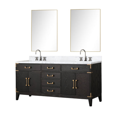 Laurel 72 " x 22" Double Bath Vanity Bathroom Vanity - Shop at Home Craft Studio - 5