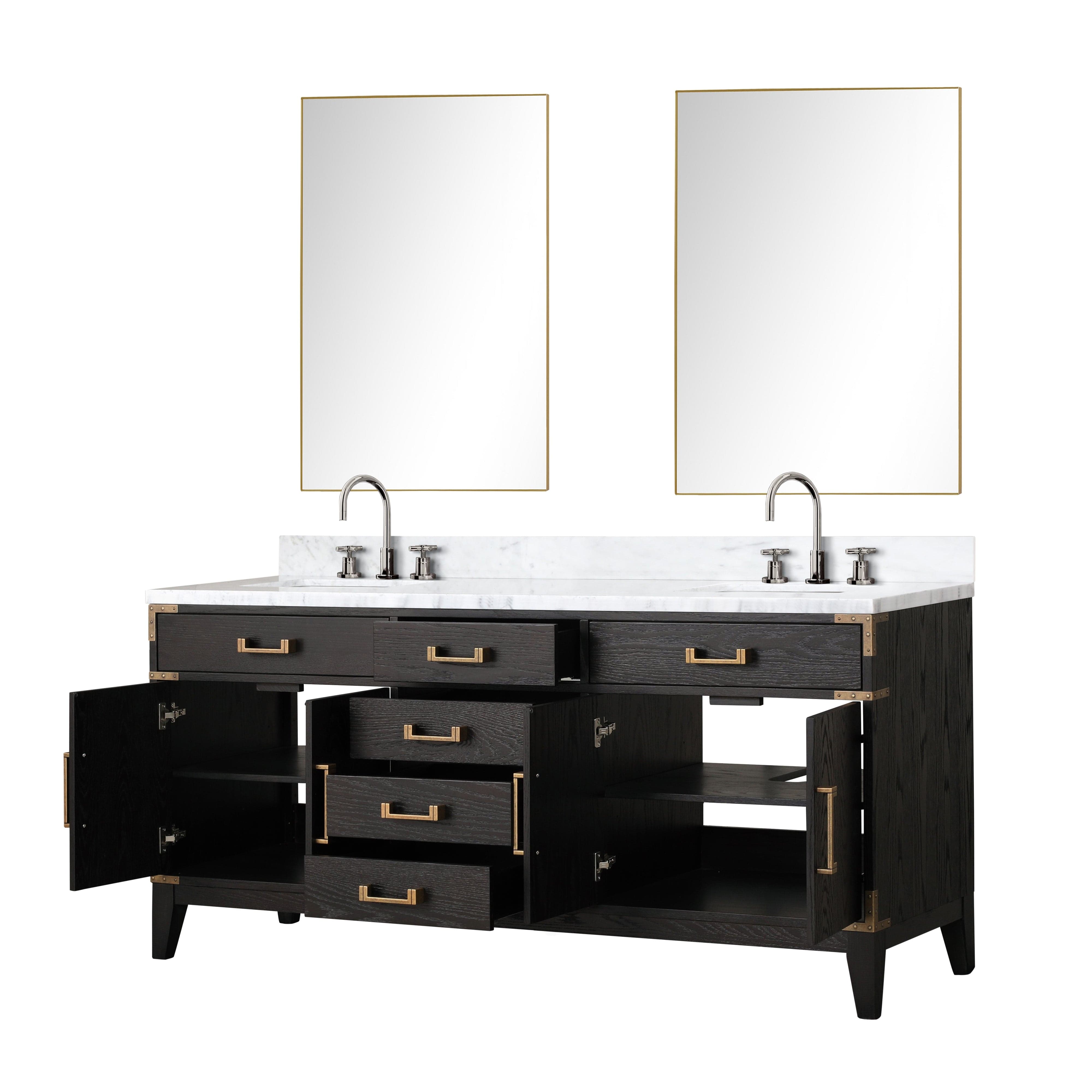 Laurel 72 " x 22" Double Bath Vanity Bathroom Vanity - Shop at Home Craft Studio - 6