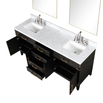 Laurel 72 " x 22" Double Bath Vanity Bathroom Vanity - Shop at Home Craft Studio - 7