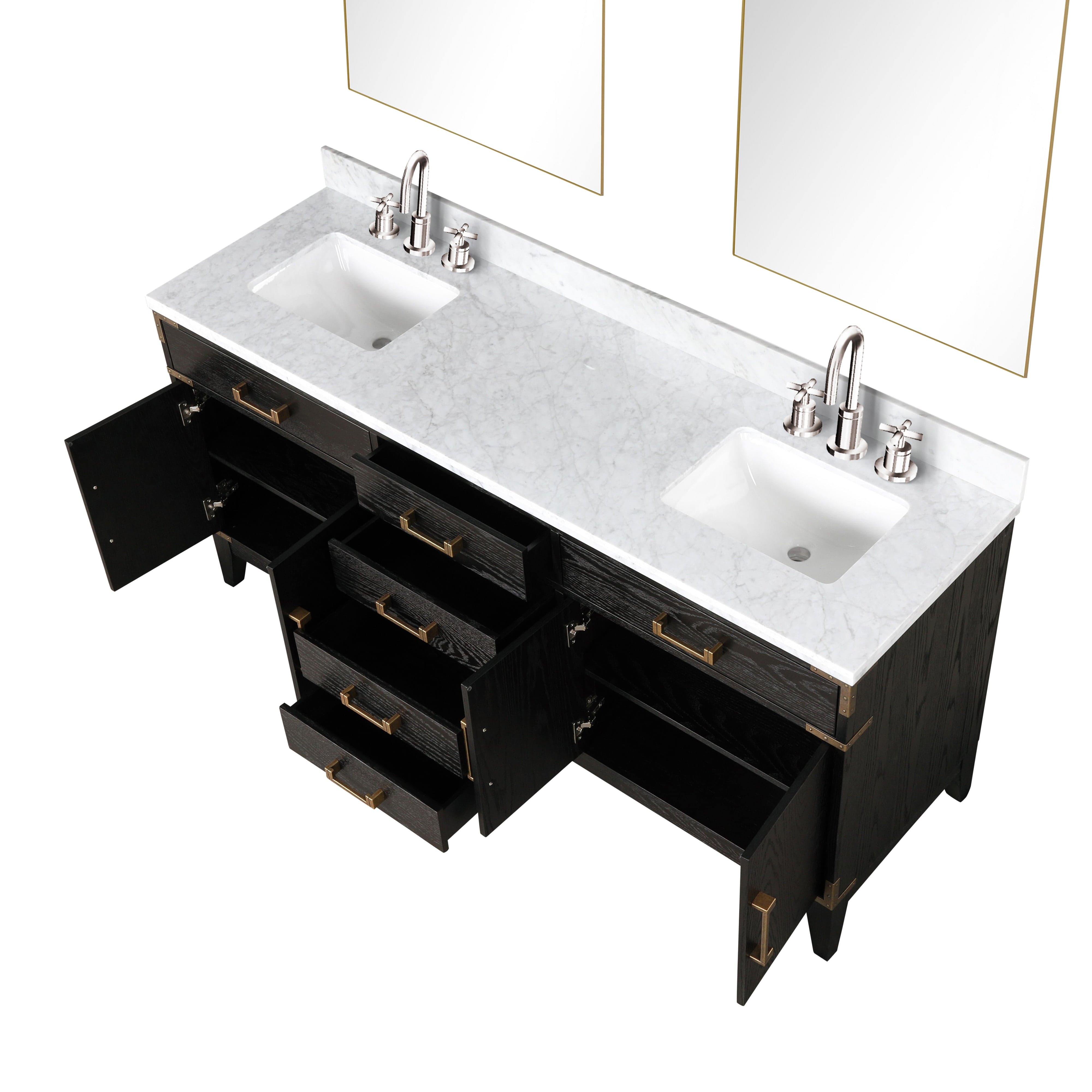 Laurel 72 " x 22" Double Bath Vanity Bathroom Vanity - Shop at Home Craft Studio - 7