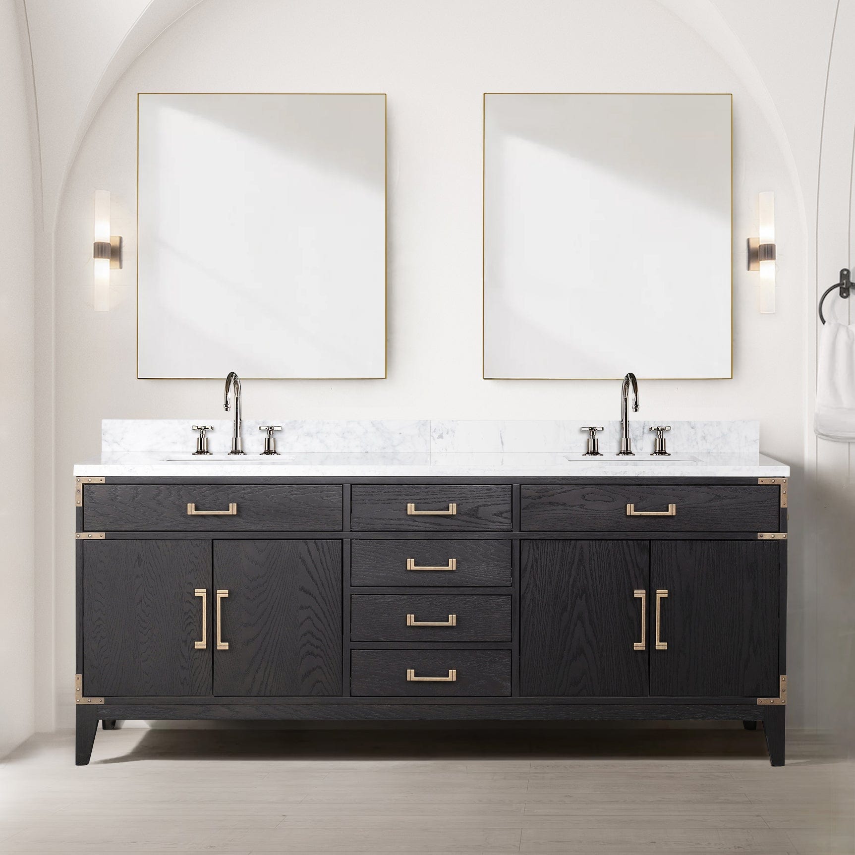 Laurel 80" x 22" Double Bath Vanity Bathroom Vanity - Shop at Home Craft Studio - 1