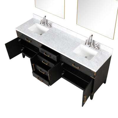 Laurel 80" x 22" Double Bath Vanity Bathroom Vanity - Shop at Home Craft Studio - 7