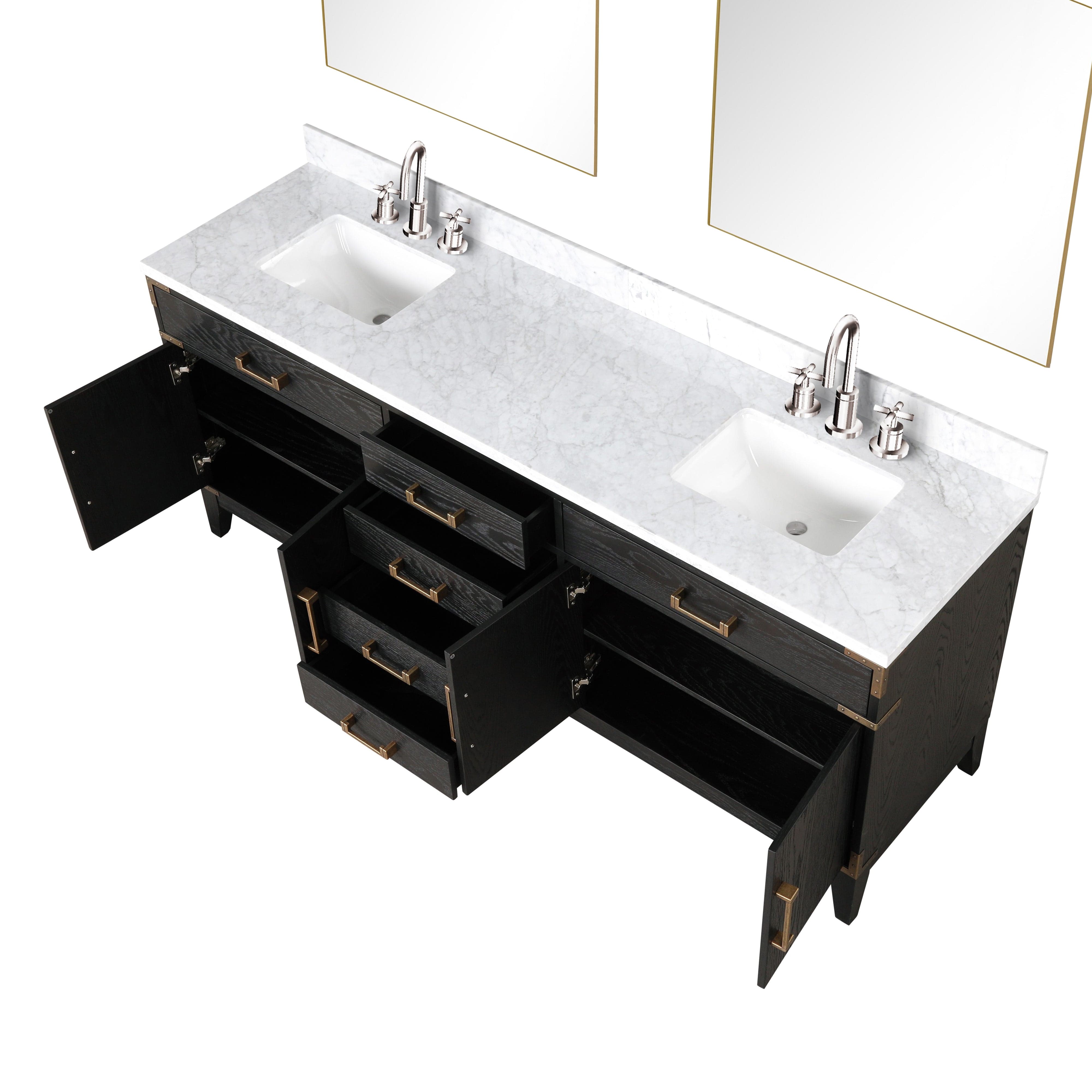 Laurel 80" x 22" Double Bath Vanity Bathroom Vanity - Shop at Home Craft Studio - 7