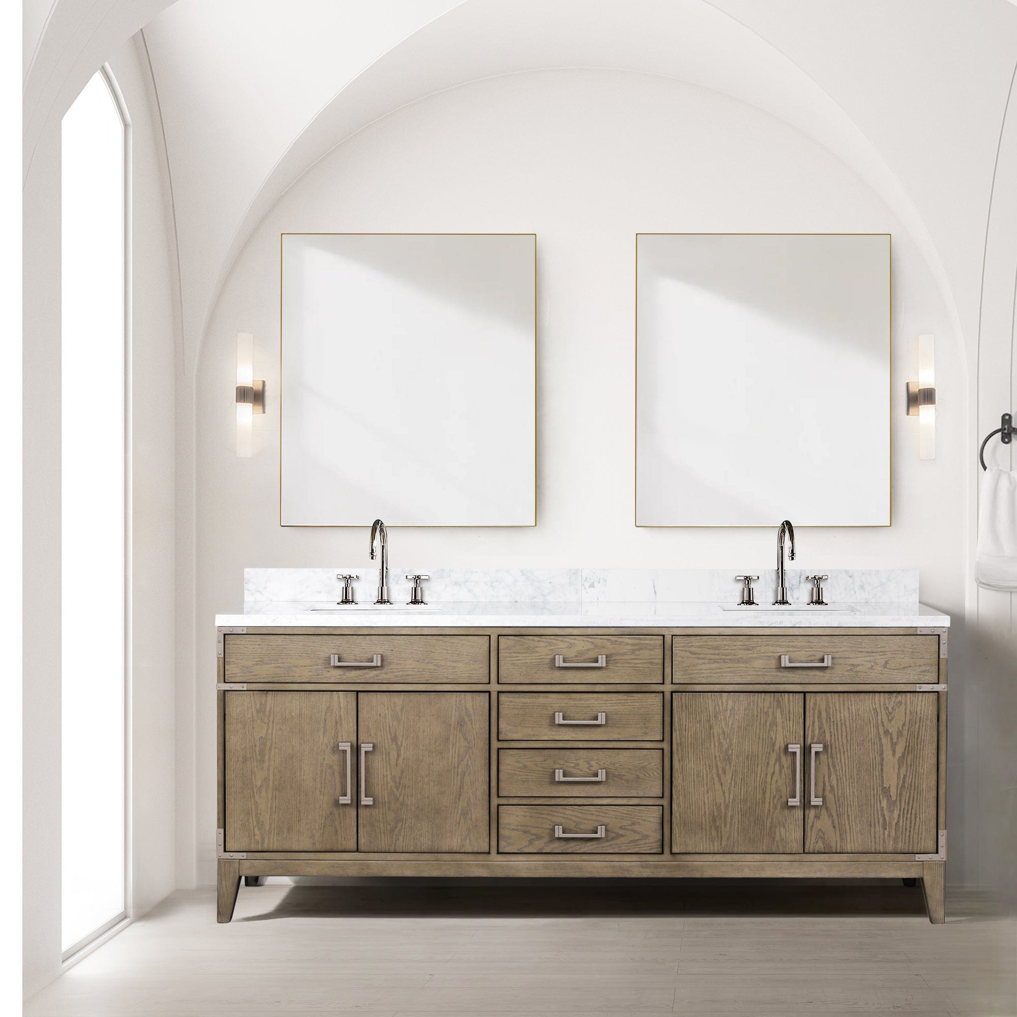Laurel 80" x 22" Double Bath Vanity Bathroom Vanity - Shop at Home Craft Studio - 12