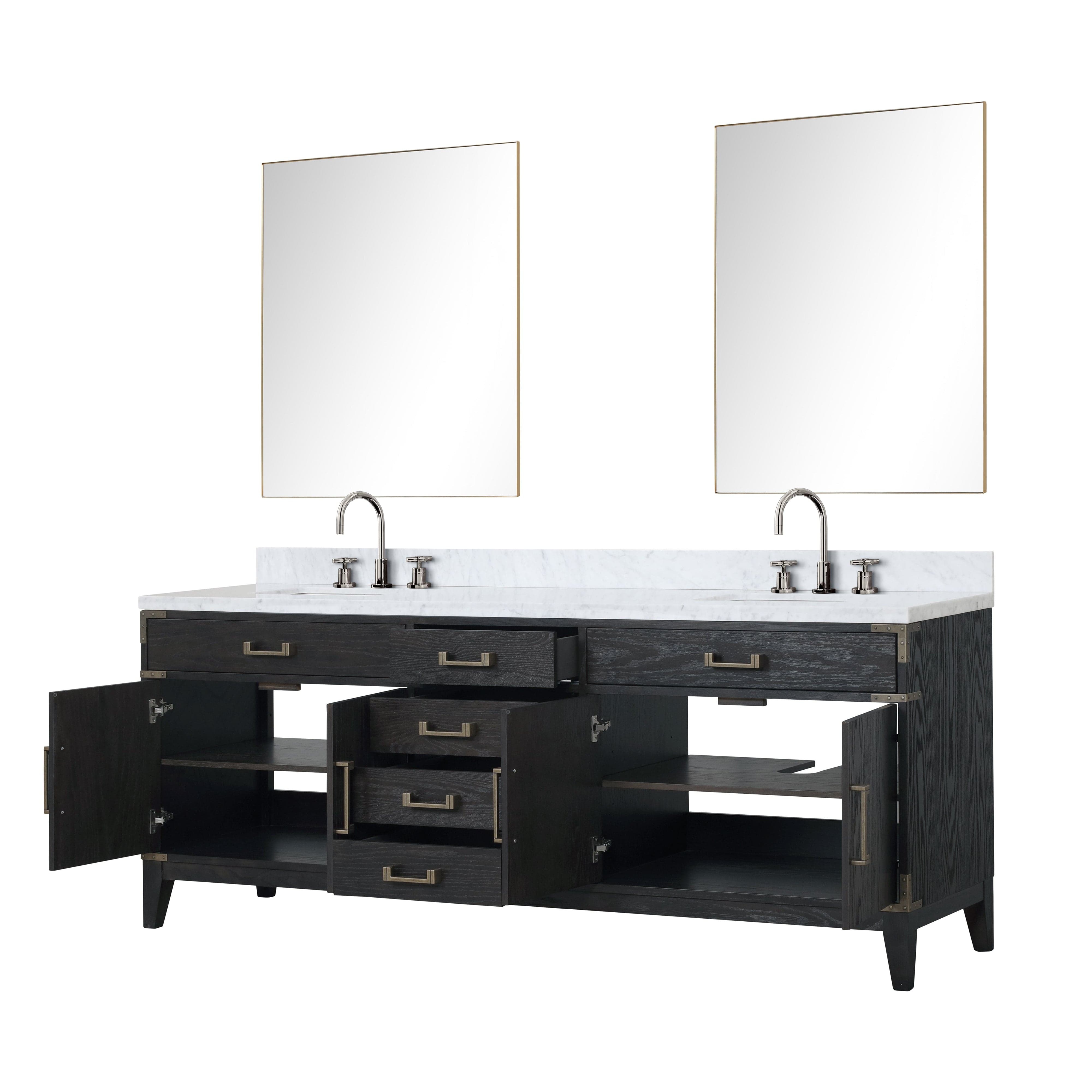 Laurel 84" x 22" Double Bath Vanity Bathroom Vanity - Shop at Home Craft Studio - 6