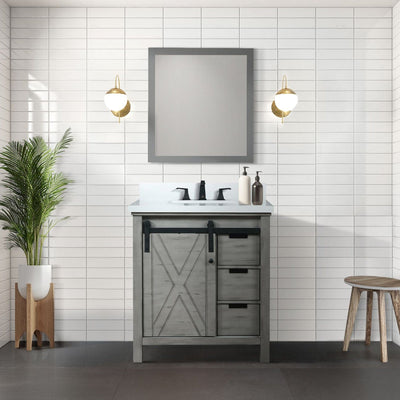 Marsyas 30" x 22" Single Bath Vanity Bathroom Vanity - Shop at Home Craft Studio - 1