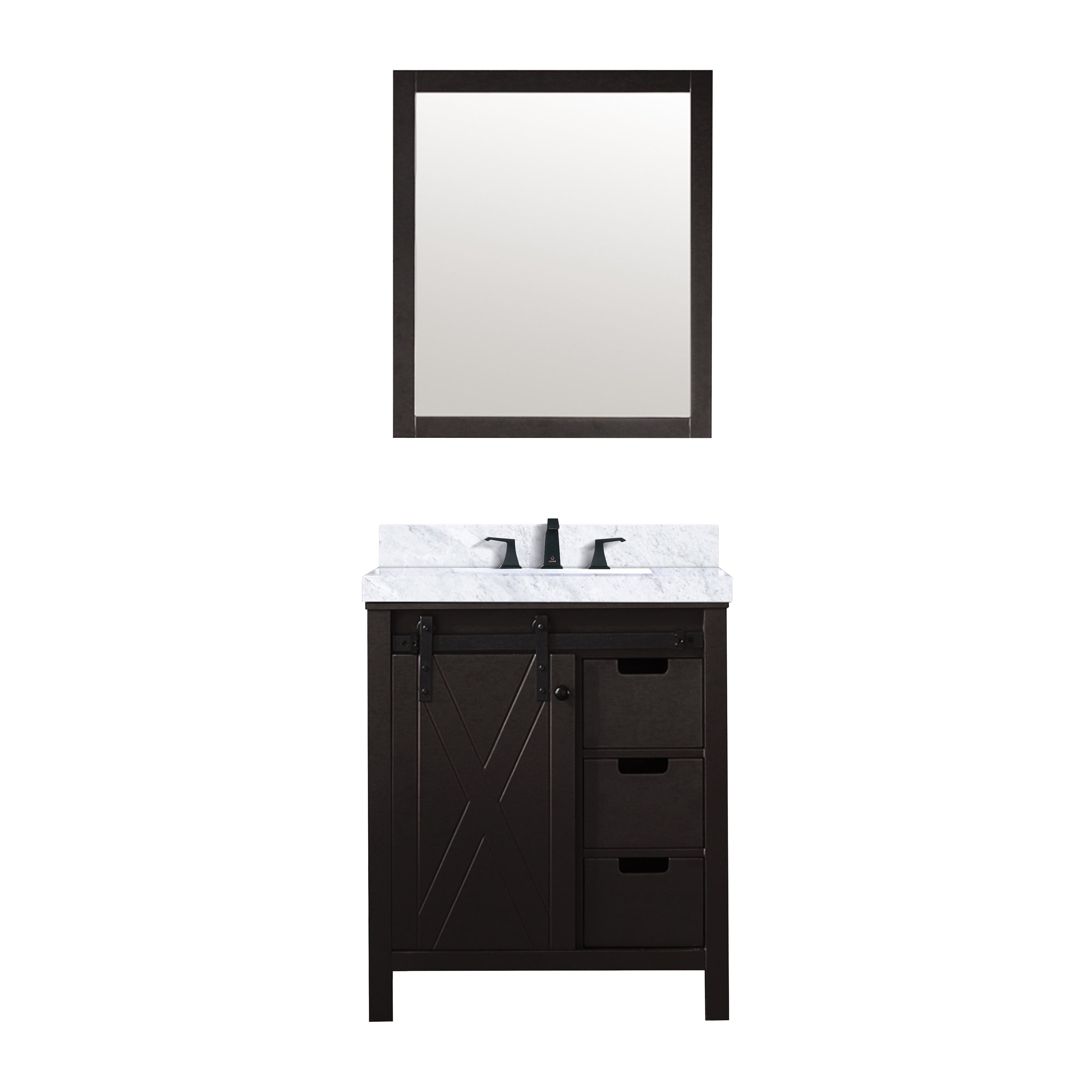 Marsyas 30" x 22" Single Bath Vanity Bathroom Vanity - Shop at Home Craft Studio - 10