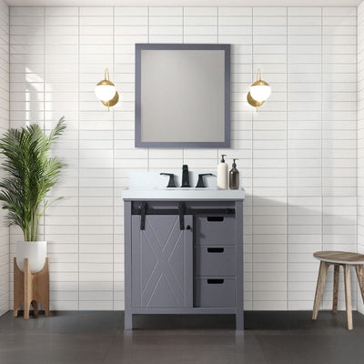 Marsyas 30" x 22" Single Bath Vanity Bathroom Vanity - Shop at Home Craft Studio - 5