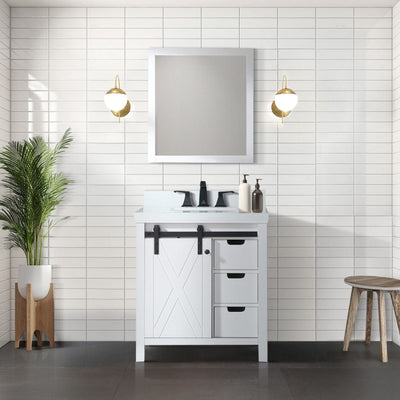 Marsyas 30" x 22" Single Bath Vanity Bathroom Vanity - Shop at Home Craft Studio - 15