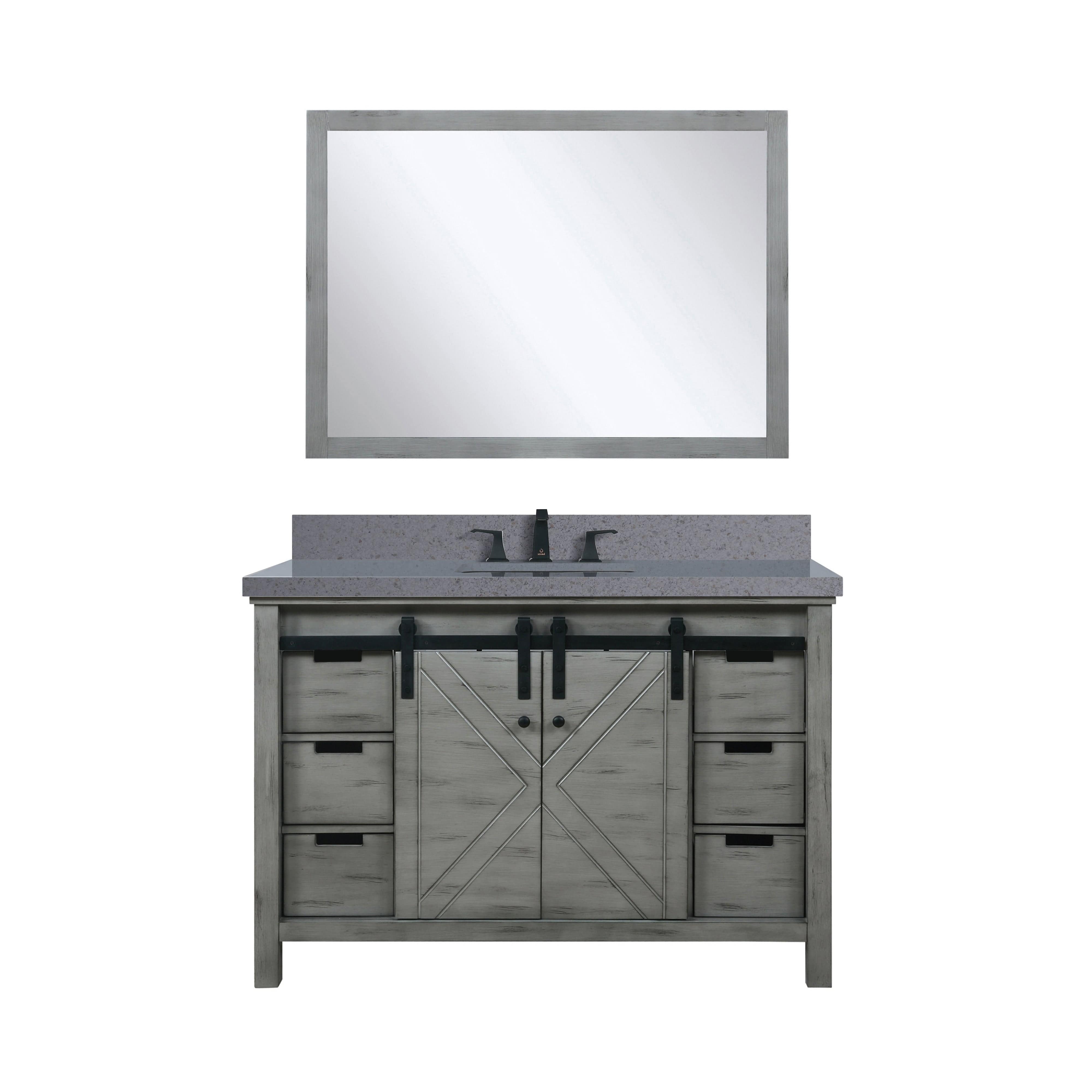 Marsyas 48" x 22" Single Bath Vanity Bathroom Vanity - Shop at Home Craft Studio - 5