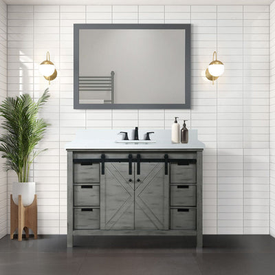 Marsyas 48" x 22" Single Bath Vanity Bathroom Vanity - Shop at Home Craft Studio - 9