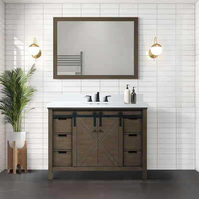 Marsyas 48" x 22" Single Bath Vanity Bathroom Vanity - Shop at Home Craft Studio - 14