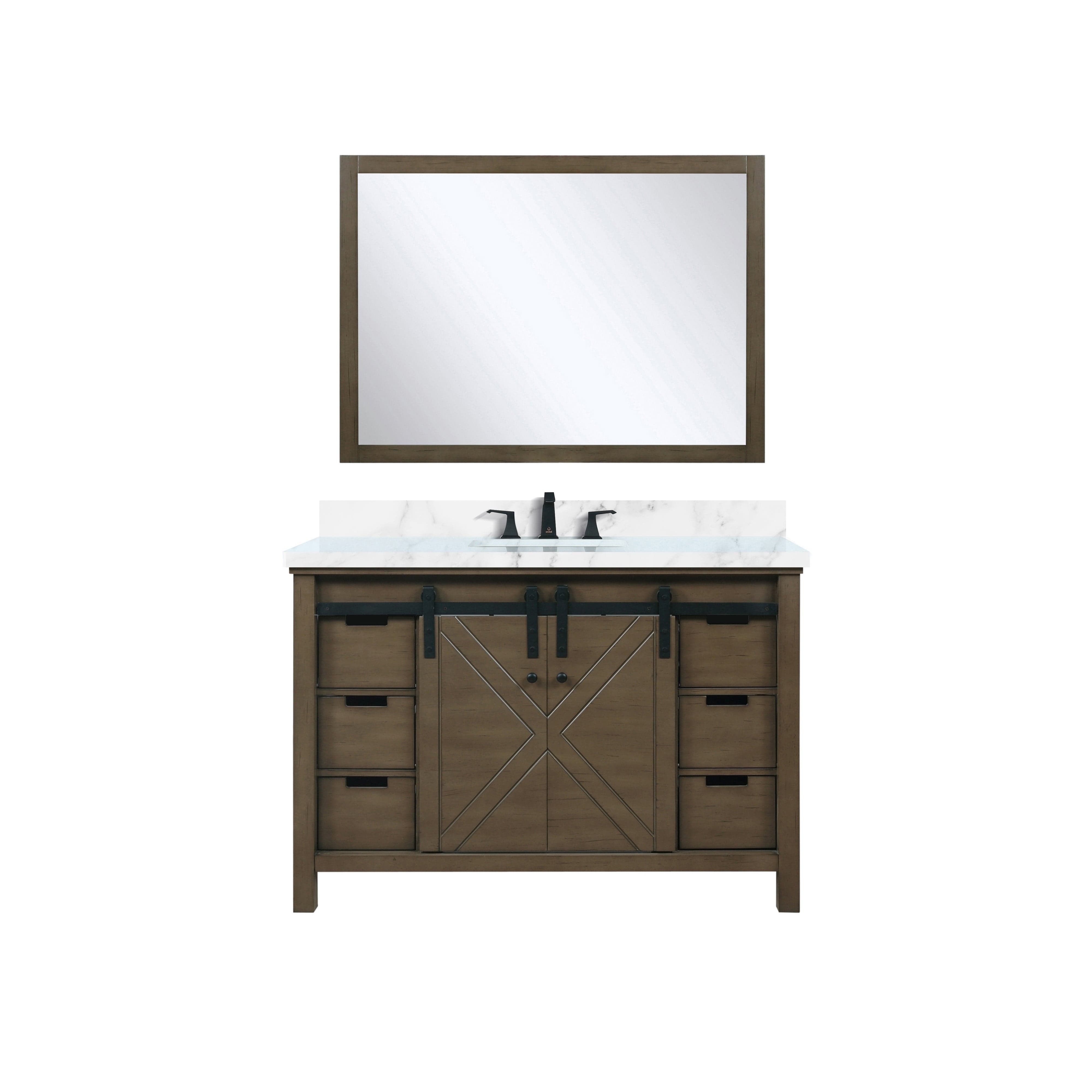 Marsyas 48" x 22" Single Bath Vanity Bathroom Vanity - Shop at Home Craft Studio - 15