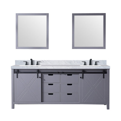 Marsyas 80" x 22" Double Bath Vanity Bathroom Vanity - Shop at Home Craft Studio - 1