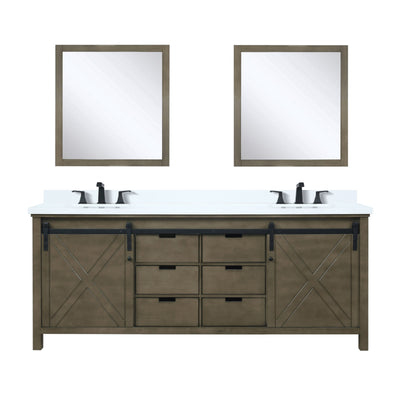 Marsyas 80" x 22" Double Bath Vanity Bathroom Vanity - Shop at Home Craft Studio - 12