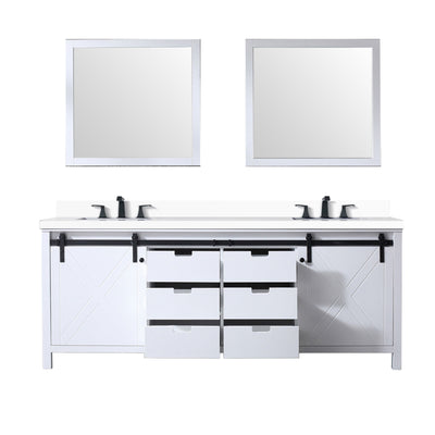 Marsyas 80" x 22" Double Bath Vanity Bathroom Vanity - Shop at Home Craft Studio - 17