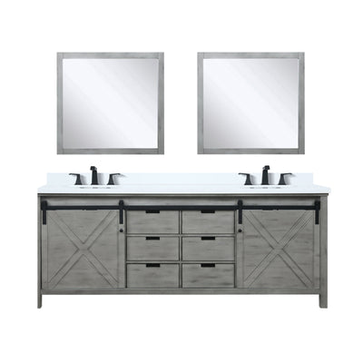 Marsyas 84" x 22" Double Bath Vanity Bathroom Vanity - Shop at Home Craft Studio - 2