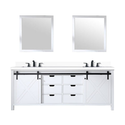 Marsyas 84" x 22" Double Bath Vanity Bathroom Vanity - Shop at Home Craft Studio - 17