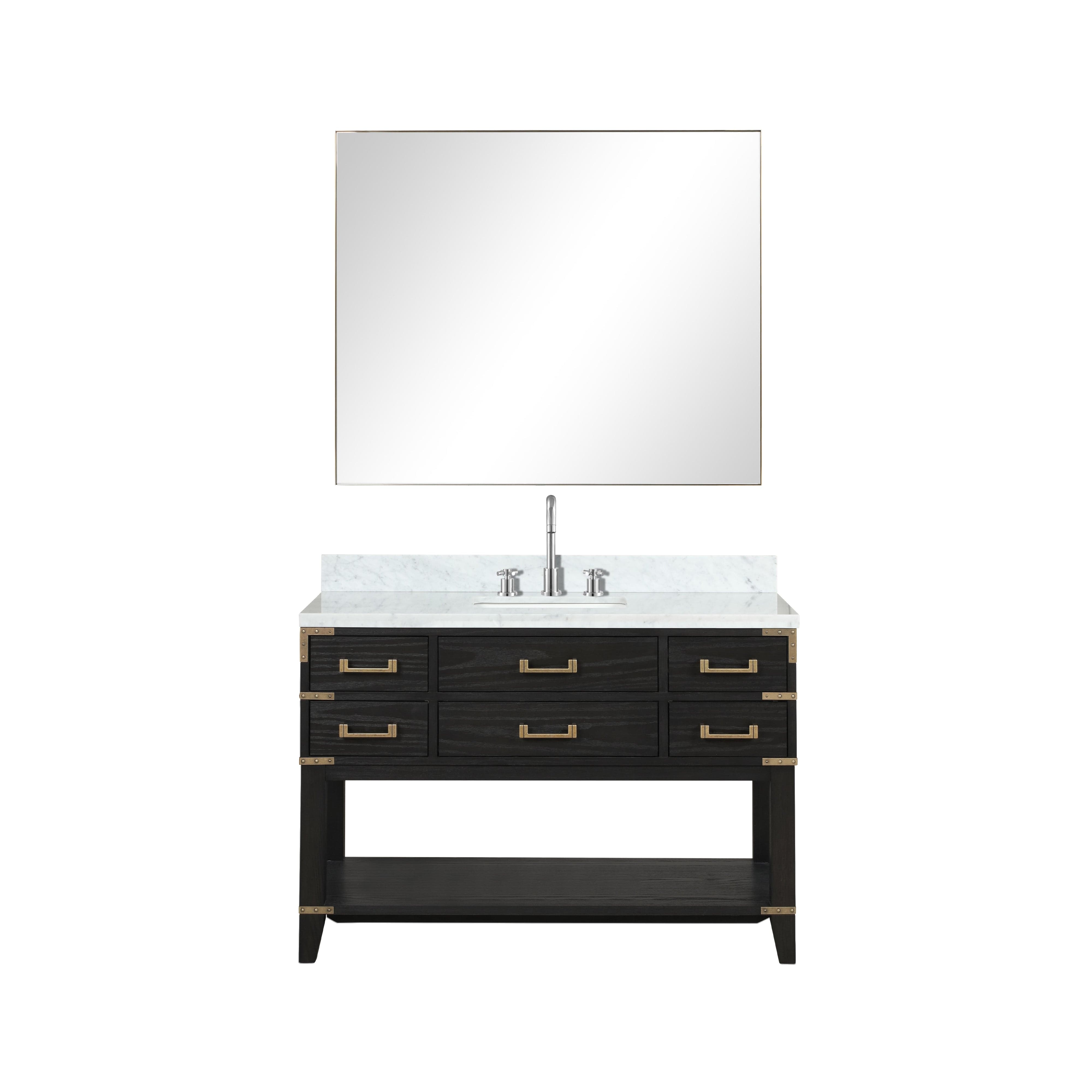 Norwalk 48" x 22" Single Bath Vanity Bathroom Vanity - Shop at Home Craft Studio - 3