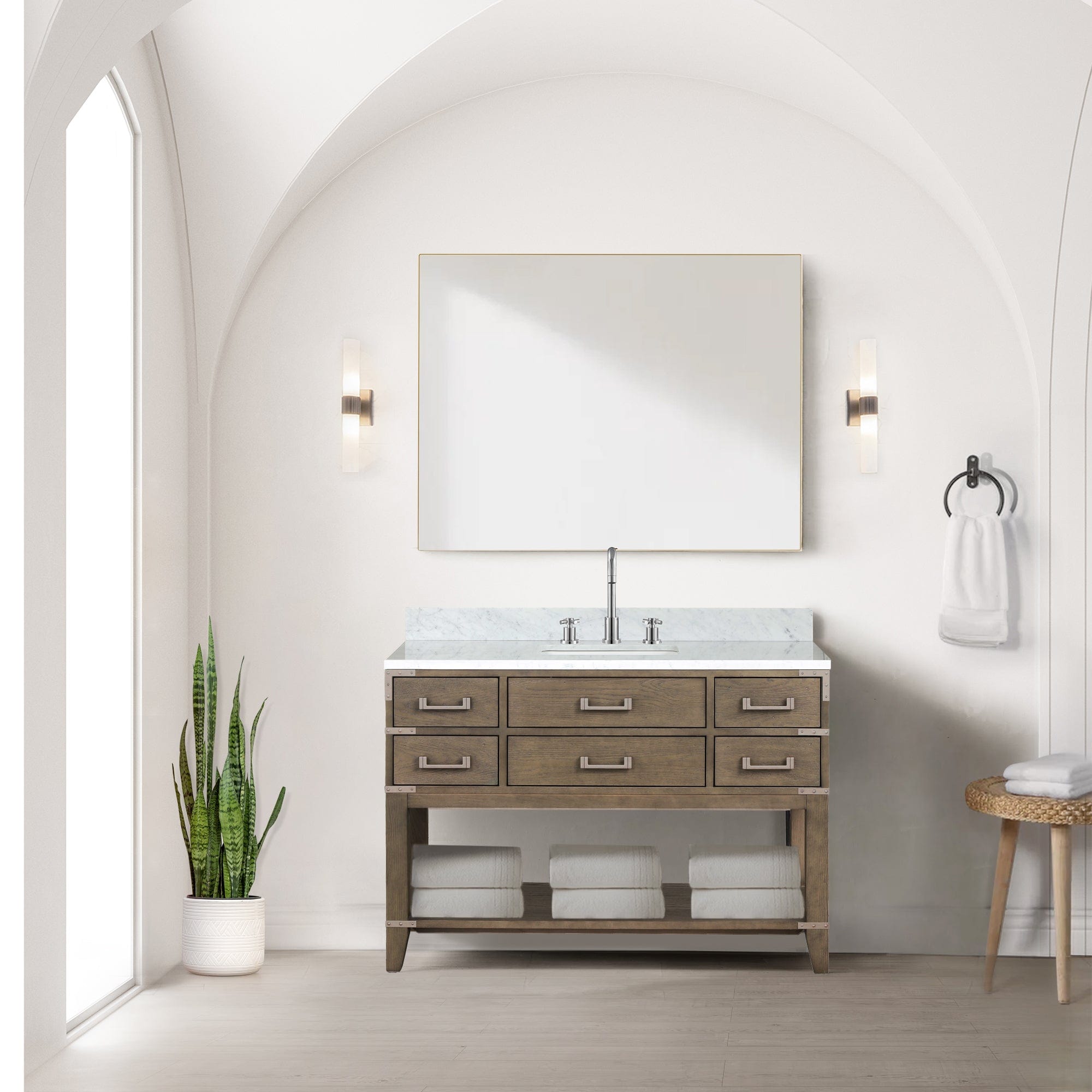 Norwalk 48" x 22" Single Bath Vanity Bathroom Vanity - Shop at Home Craft Studio - 12