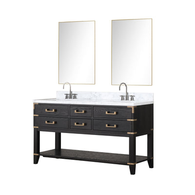 Norwalk 60" x 22" Double Bath Vanity Bathroom Vanity - Shop at Home Craft Studio - 4