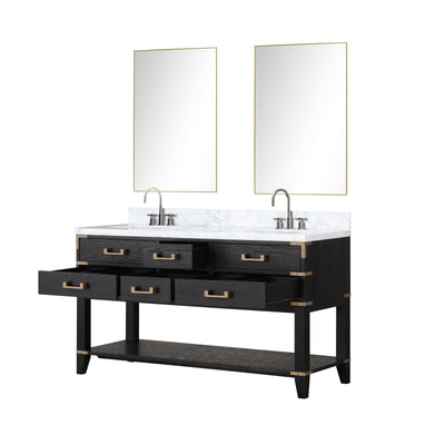 Norwalk 60" x 22" Double Bath Vanity Bathroom Vanity - Shop at Home Craft Studio - 5