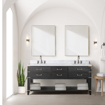 Norwalk 72" x 22" Double Bath Vanity Bathroom Vanity - Shop at Home Craft Studio - 1