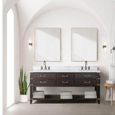 Norwalk 72" x 22" Double Bath Vanity Bathroom Vanity - Shop at Home Craft Studio - 10