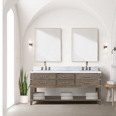 Norwalk 72" x 22" Double Bath Vanity Bathroom Vanity - Shop at Home Craft Studio - 12