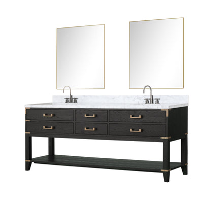 Norwalk 80" x 22" Double Bath Vanity Bathroom Vanity - Shop at Home Craft Studio - 4