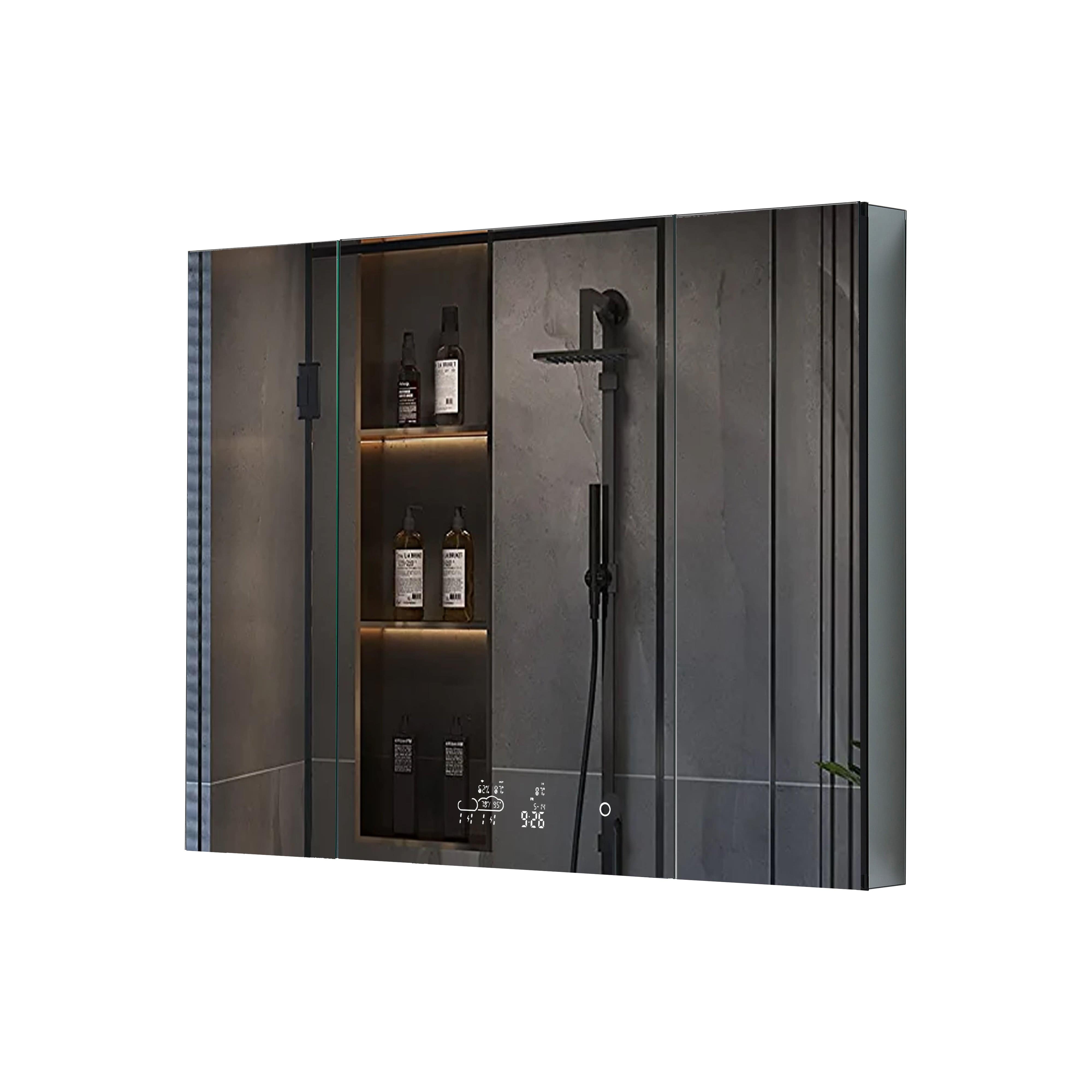 Savera LED Medicine Cabinet w/ Defogger LED Medicine Cabinet - Shop at Home Craft Studio - 14